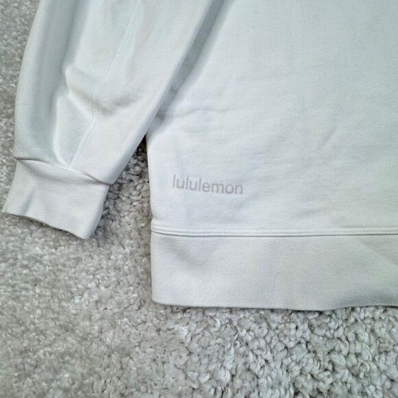 Lululemon Perfectly Oversized Crew Sweatshirt White - Picture 8 of 13